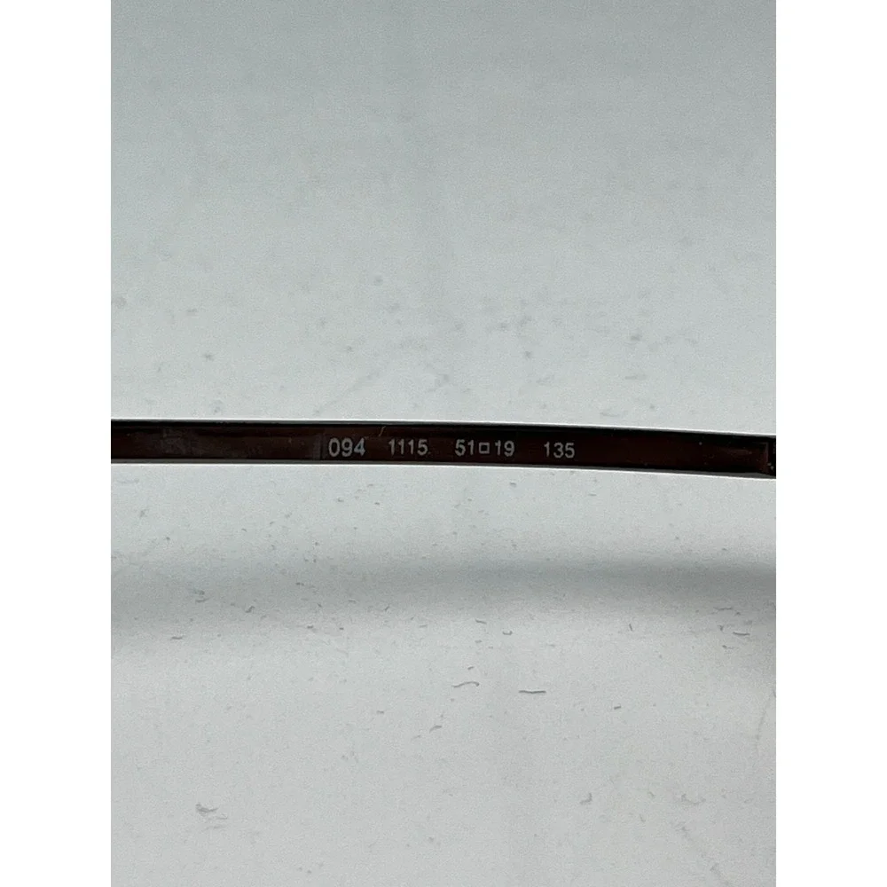Emporio Armani 094‎ 1115 Women's Eyeglasses Frame Brown Full Rim 51-19-135 mm